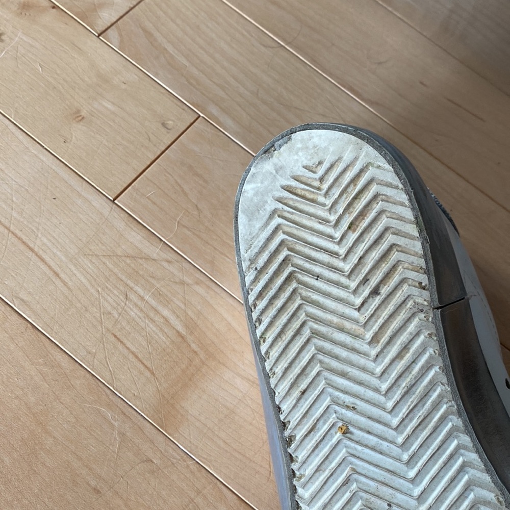 Classic Golden Goose White with Silver. Size 38. - Picture 7 of 8